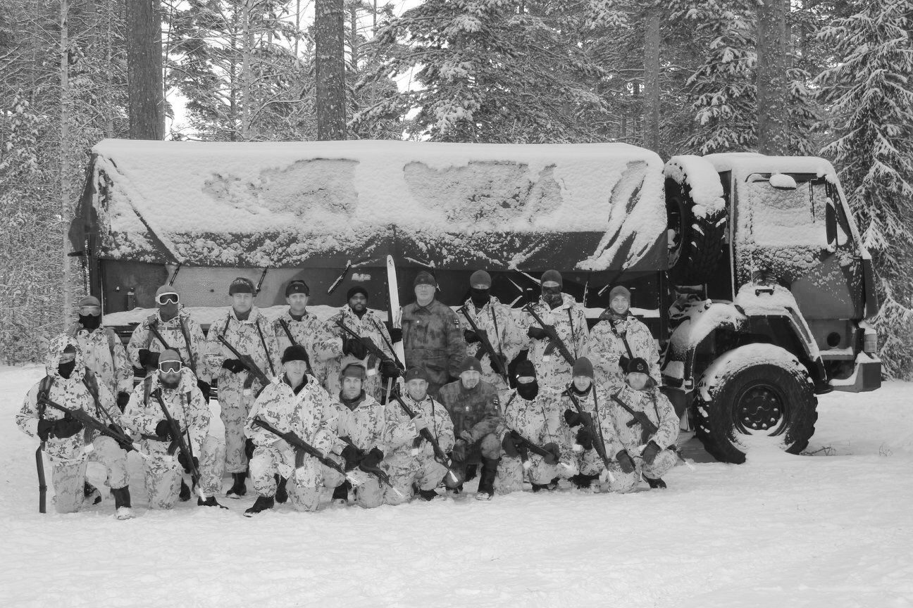 Addestramento invernale con le Forze di Difesa Finlandesi
